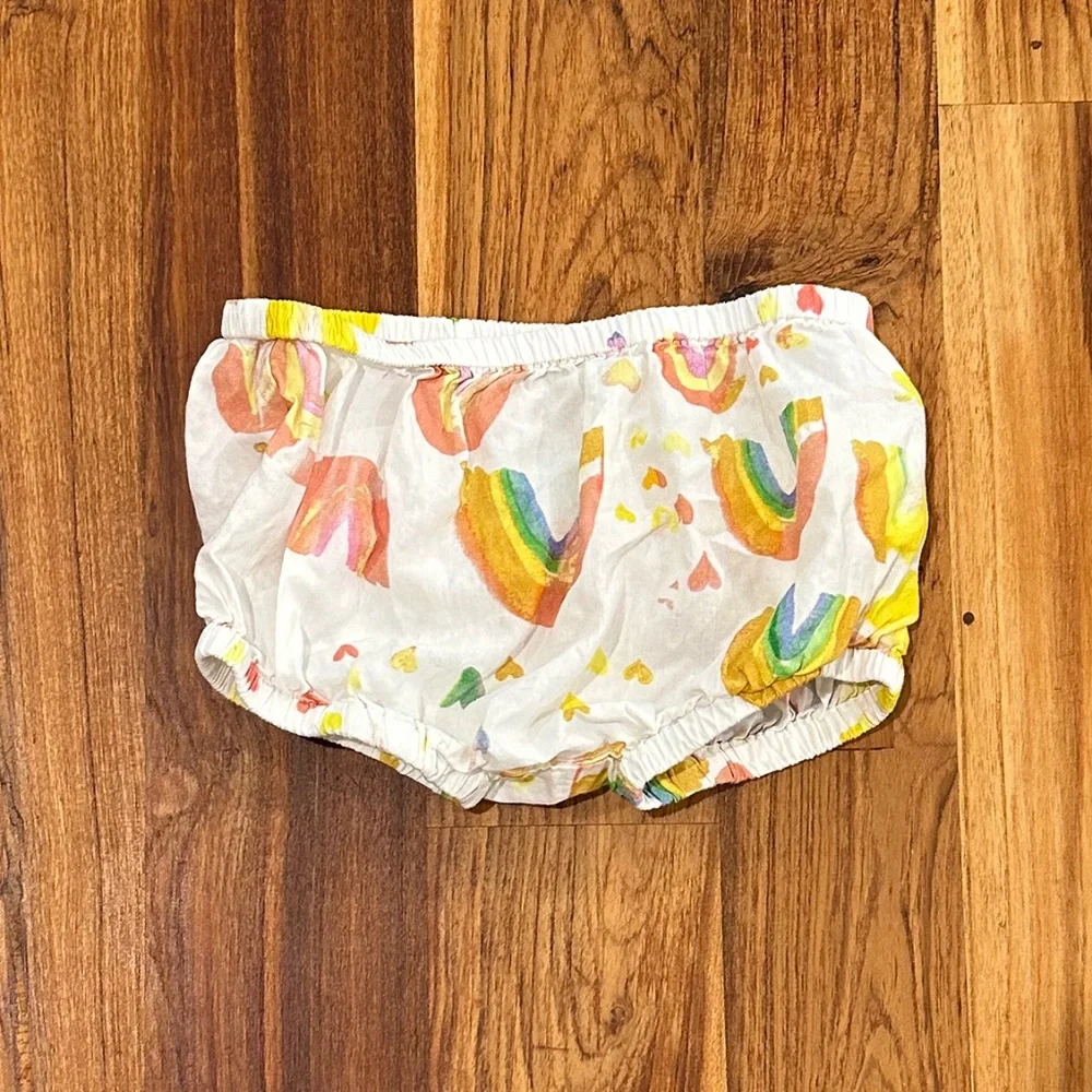 Stella McCartney Kids Rainbow Bloomers Size 12 Months